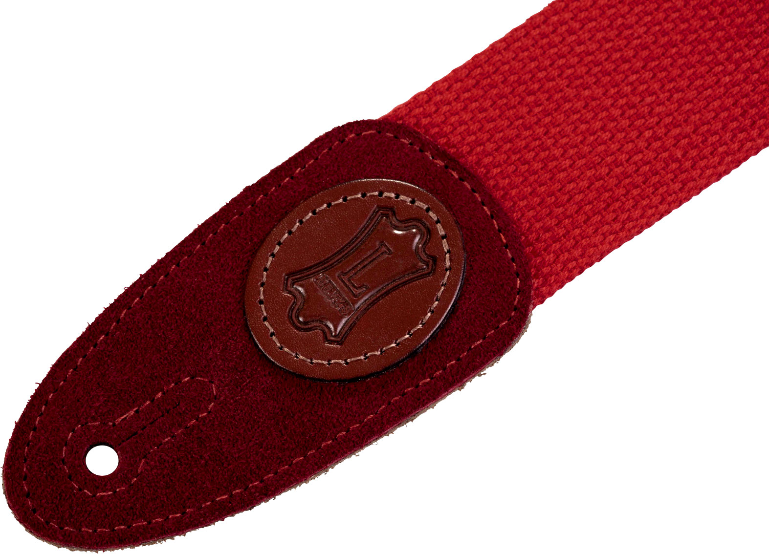 Levy's Mssc8-red Cotton Guitar Strap 2inc - Gitarrengurt - Variation 1