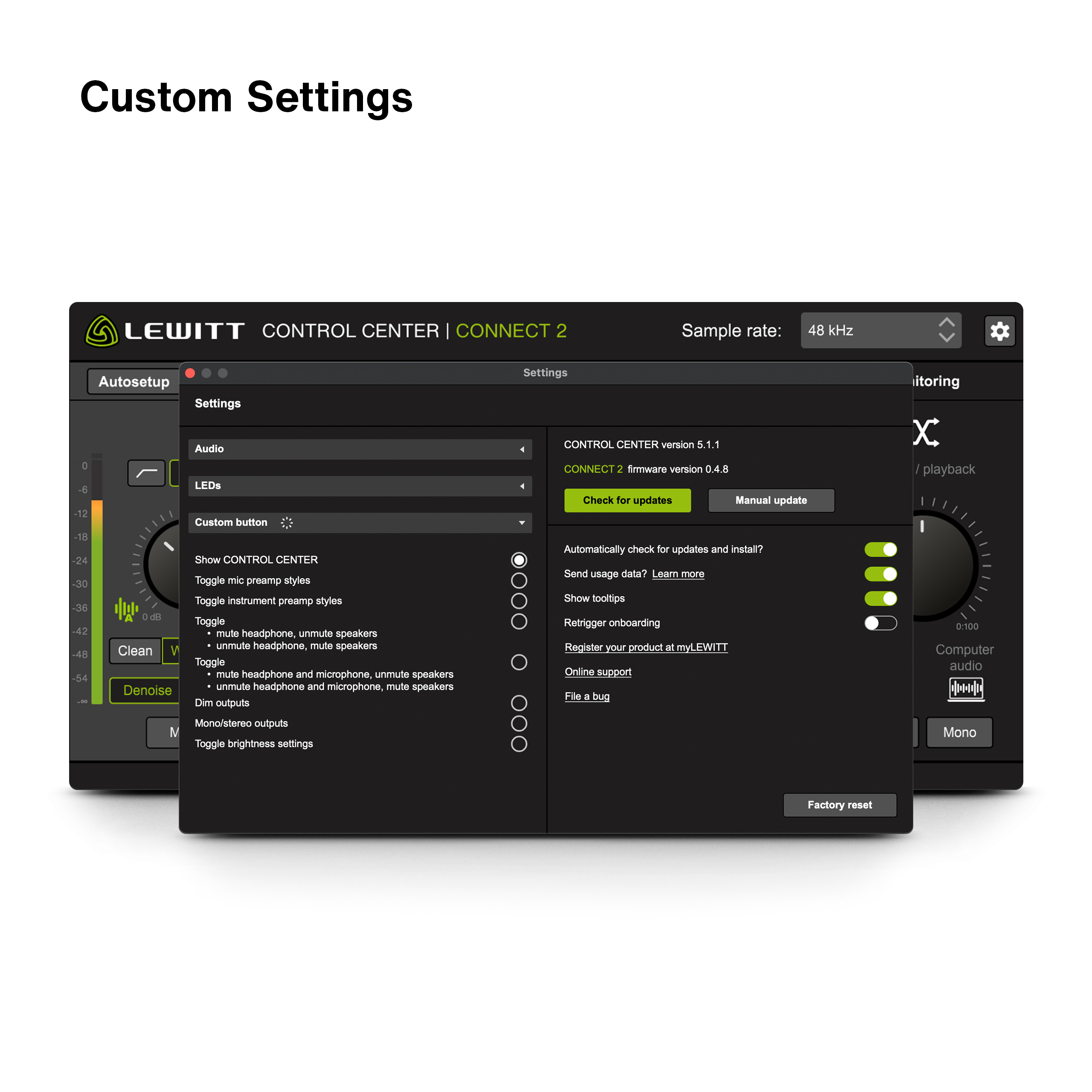 Lewitt Connect 2 - Iphone / Ipad audio interface - Variation 8