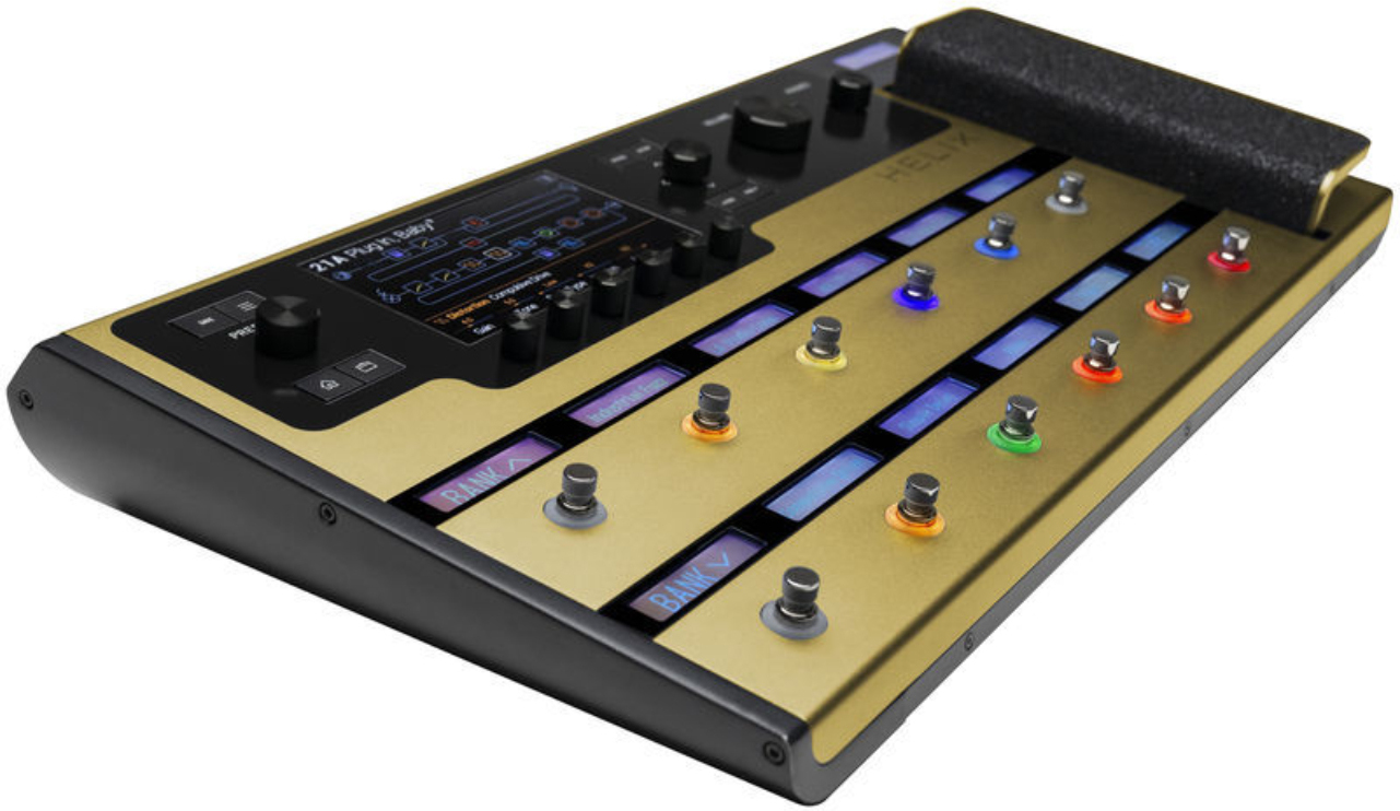 Line 6 Helix Floor Guitar Processor Gold Ltd - Multieffektpedal - Main picture