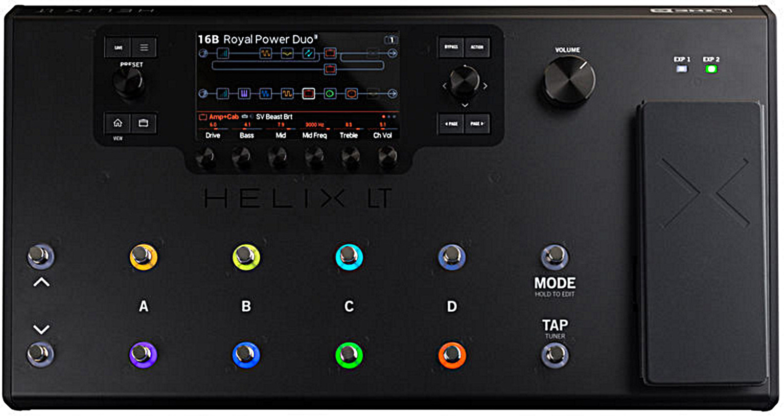 Line 6 Helix Lt - Gitarrenverstärker-Modellierungssimulation - Main picture