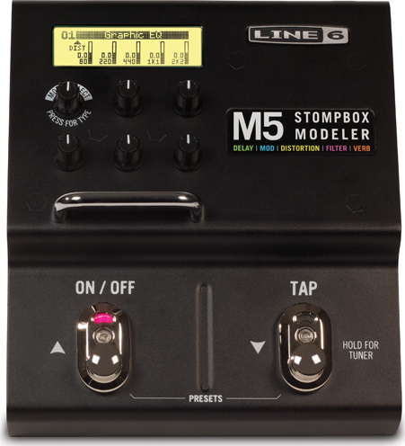 Line 6 M5 Stompbox - Gitarrenverstärker-Modellierungssimulation - Main picture