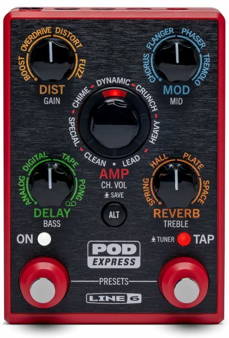 Line 6 Pod Express Guitar - Multieffektpedal - Main picture