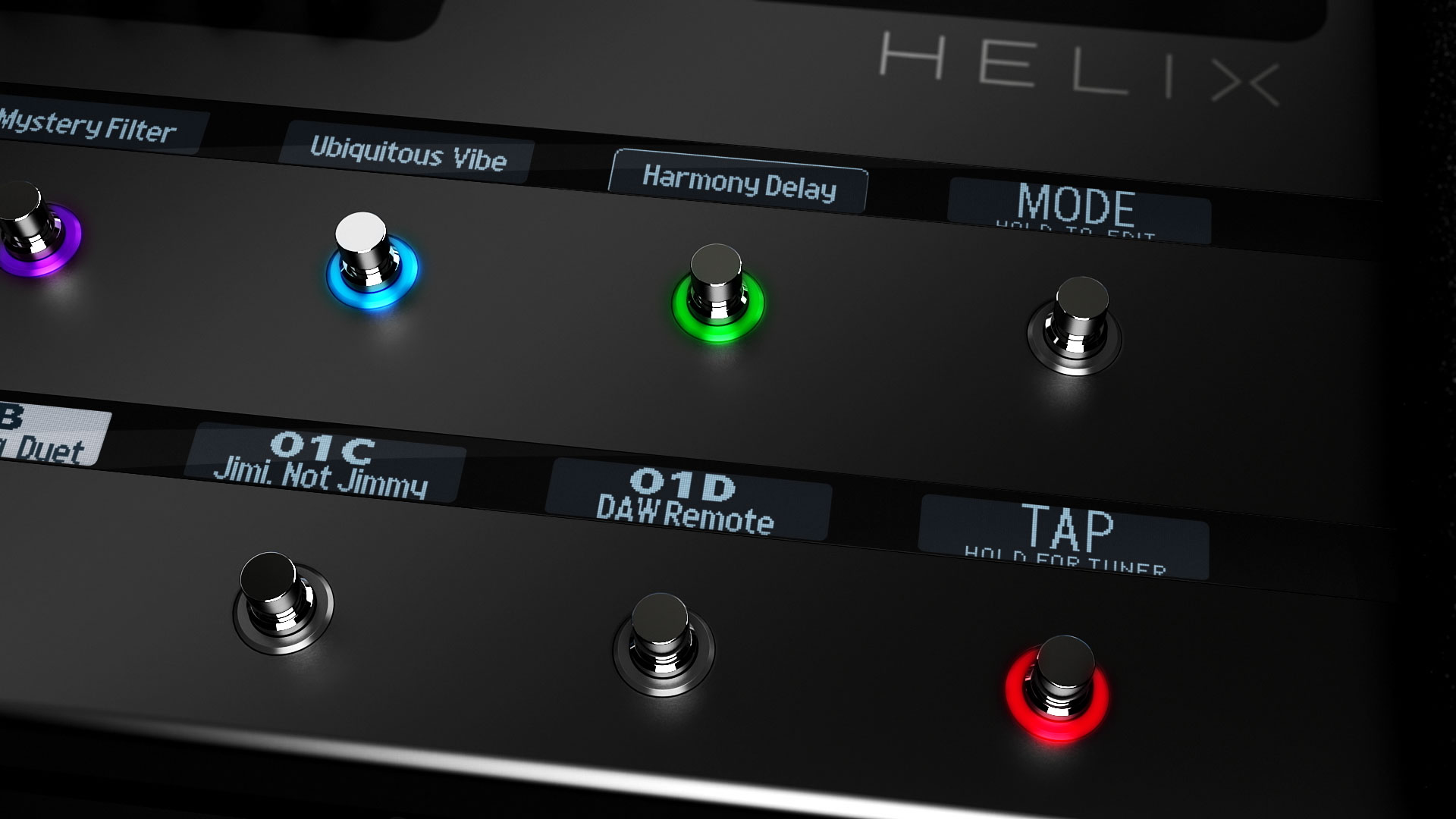Line 6 Helix Floor Guitar Processor - Gitarrenverstärker-Modellierungssimulation - Variation 2