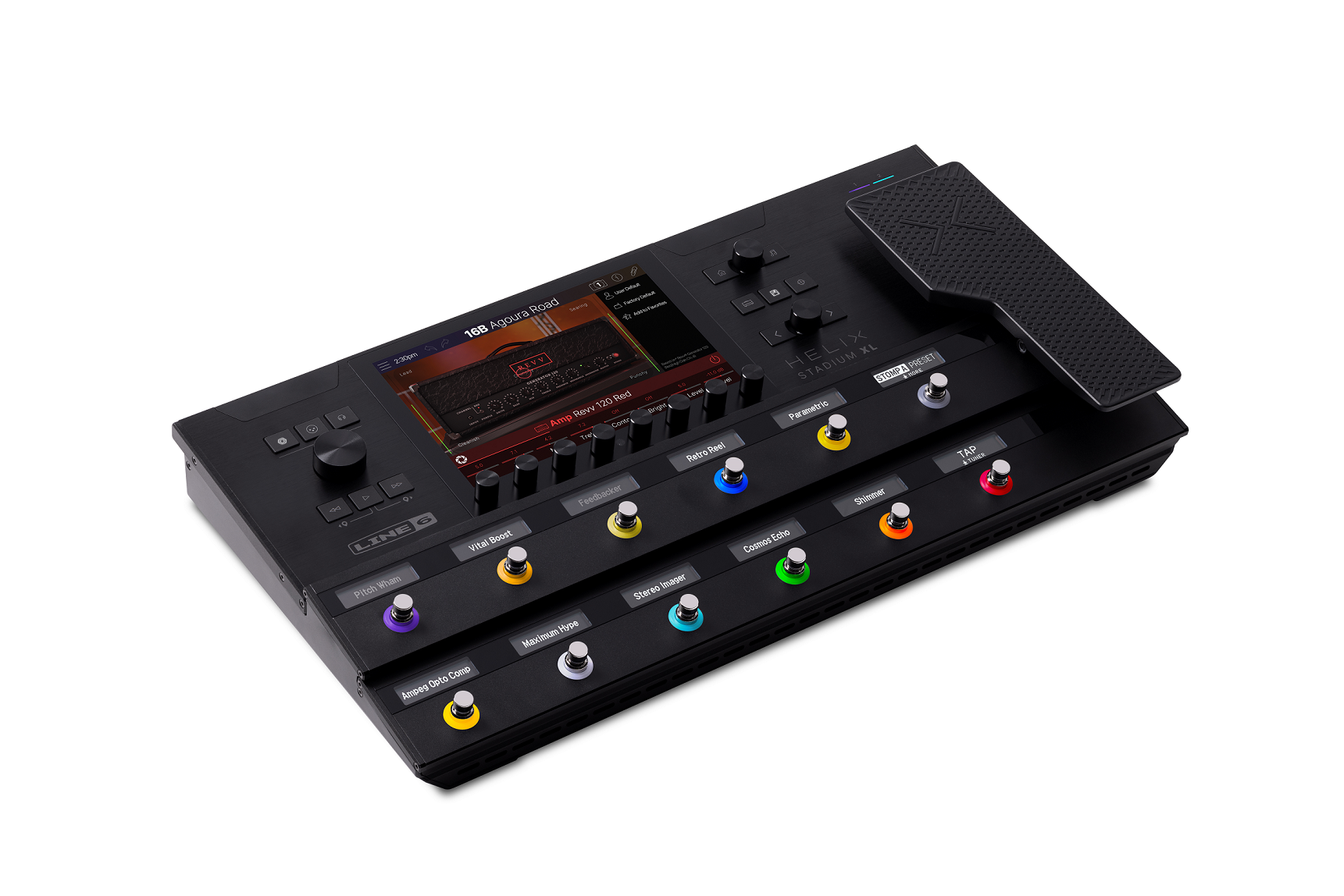 Line 6 Helix Stadium Xl Floor Guitar Processor - Gitarrenverstärker-Modellierungssimulation - Variation 1
