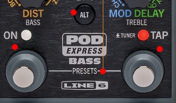 Line 6 Pod Express Bass - Multieffektpedal - Variation 12