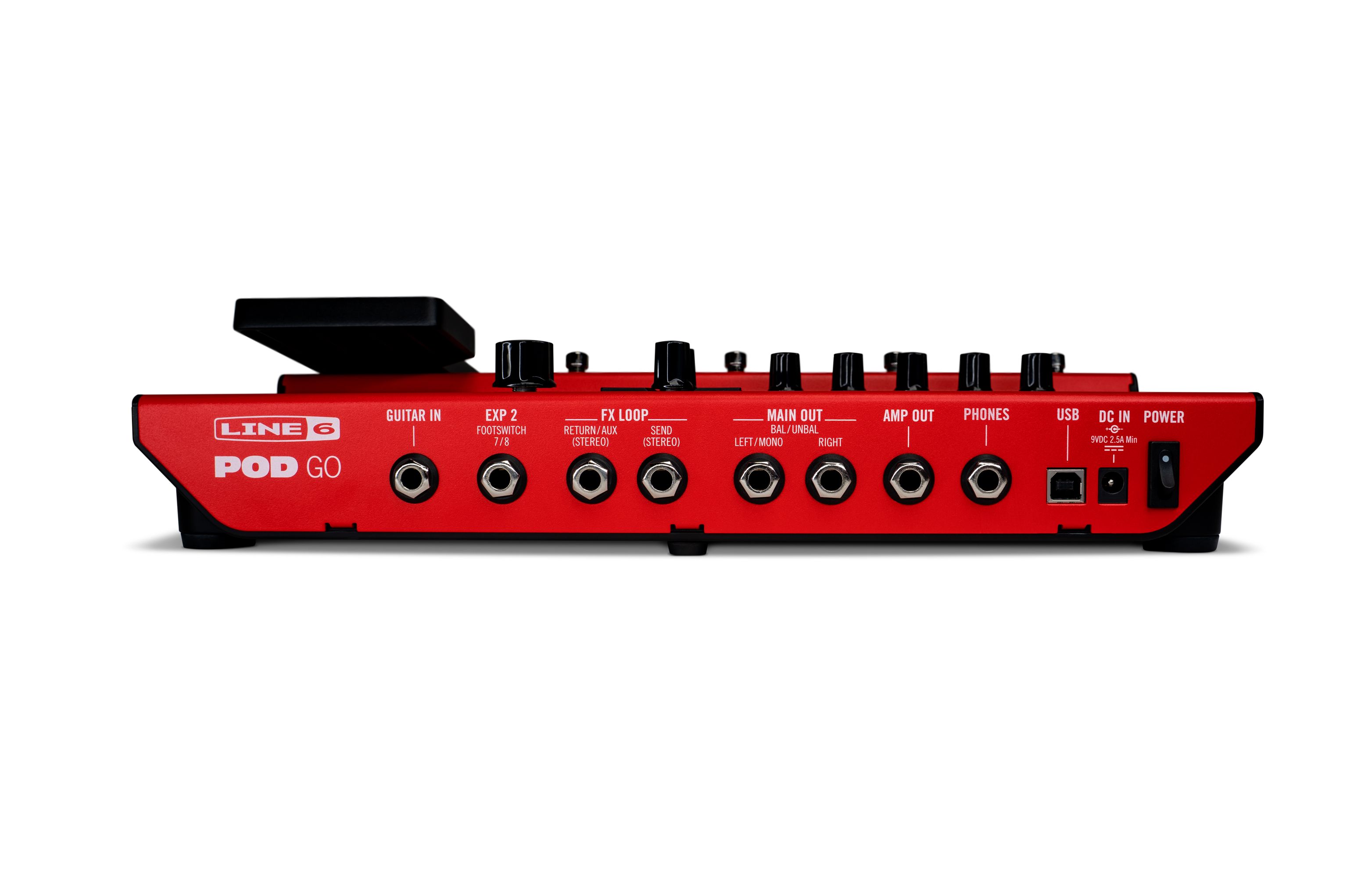 Line 6 Pod Go Limited Edition Red - Gitarrenverstärker-Modellierungssimulation - Variation 1