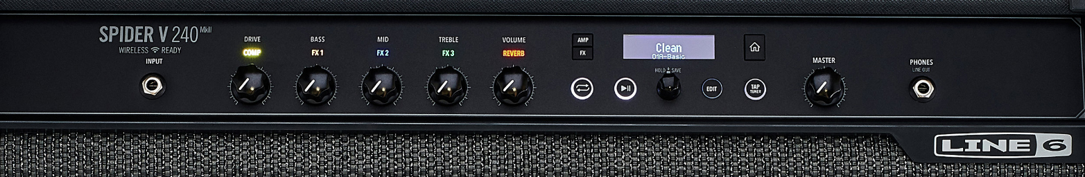 Line 6 Spider V 240 Mkii 240w 2x12 2019 - Combo für E-Gitarre - Variation 2