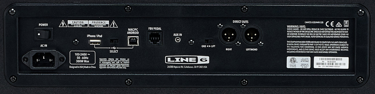 Line 6 Spider V 240 Mkii 240w 2x12 2019 - Combo für E-Gitarre - Variation 3