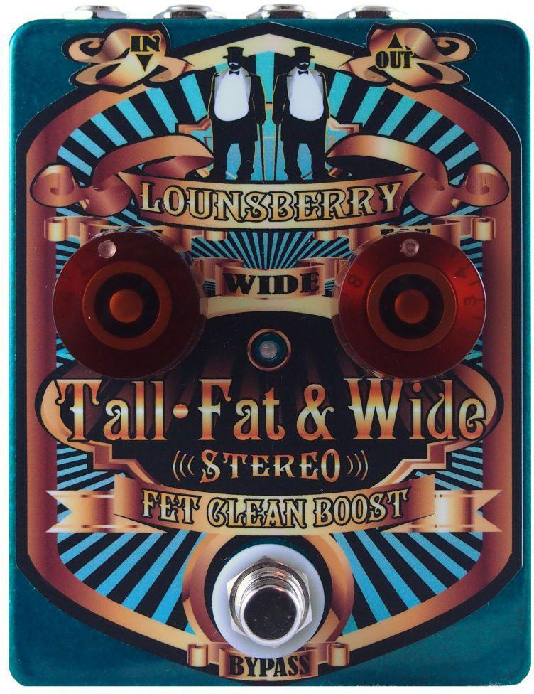 Ersatzteile für klavier reparatur Lounsberry pedals TFW-2 Tall & Fat Wide Clean Boost Keyboard Standard