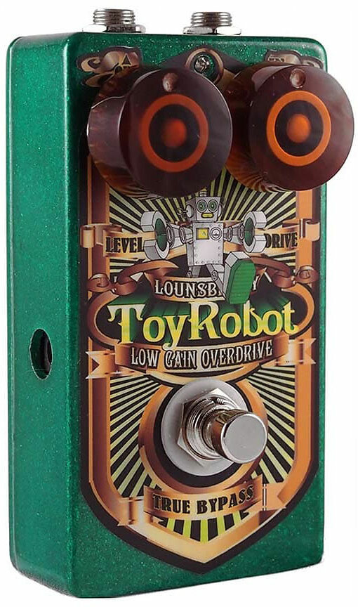 Lounsberry Pedals Tro-1 Toy Robot Overdrive Standard - Overdrive/Distortion/Fuzz Effektpedal - Main picture