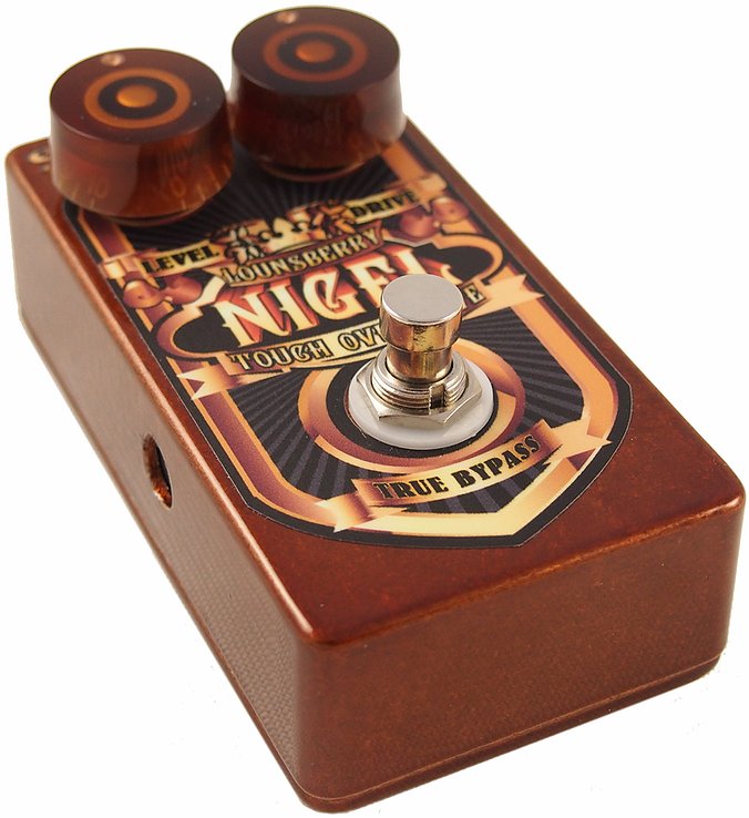 Lounsberry Pedals Ngo-1 Nigel Touch Overdrive Standard - Overdrive/Distortion/Fuzz Effektpedal - Variation 1