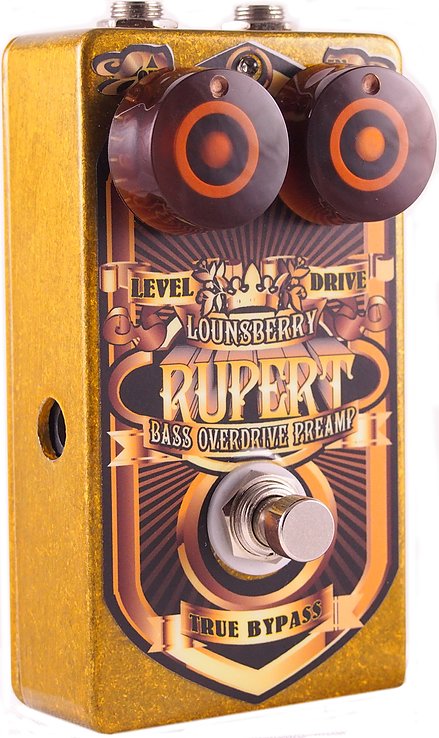 Lounsberry Pedals Rbo-1 Rupert Bass Overdrive Standard - Overdrive/Distortion/Fuzz Effektpedal - Variation 1