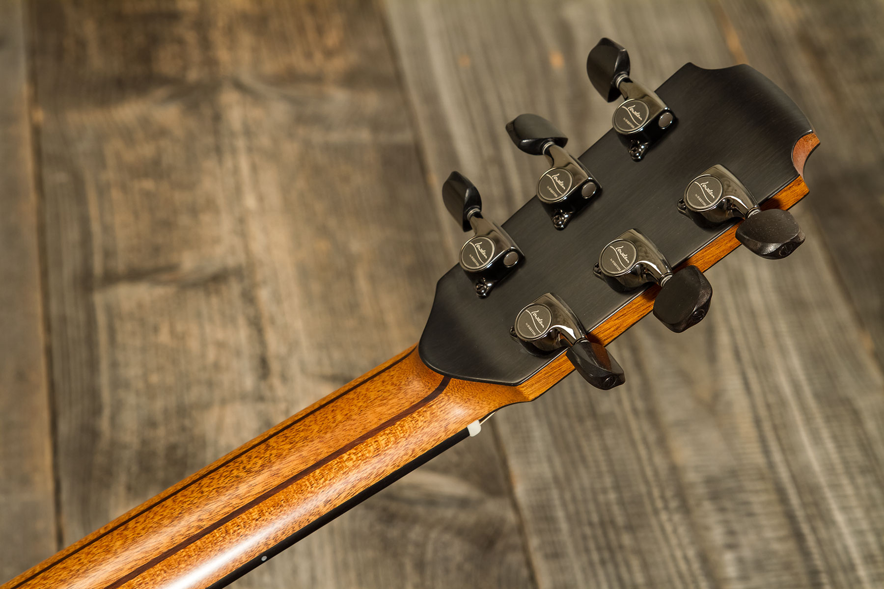 Lowden Custom Shop F50 Auditorium Sinker Redwood Macassar Ebony Eb #26347 - Natural - Folk-Gitarre - Variation 10