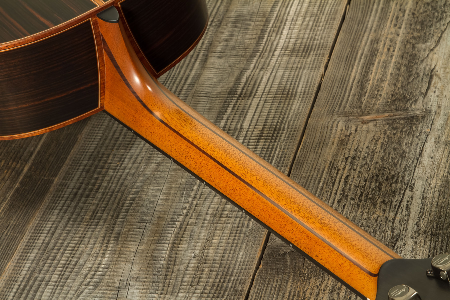 Lowden Custom Shop F50 Auditorium Sinker Redwood Macassar Ebony Eb #26347 - Natural - Folk-Gitarre - Variation 8