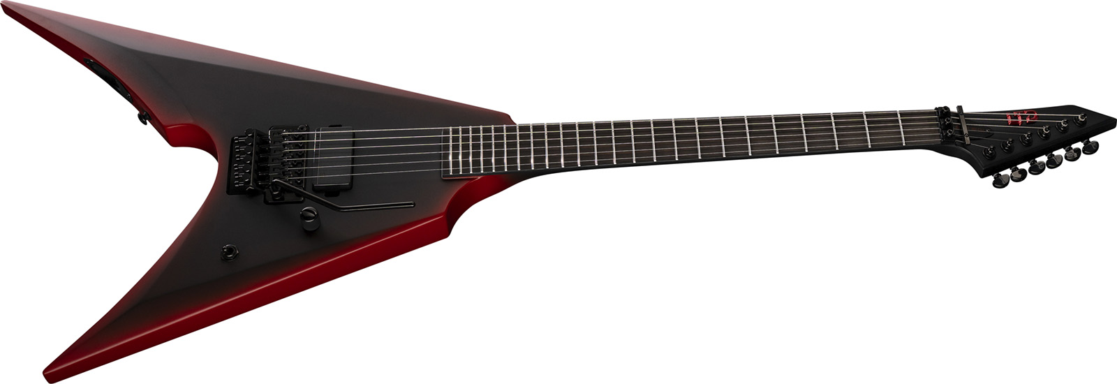 Ltd Arrow Black Metal Series Fr 1h Eb - Black Red Burst Satin - E-Gitarre aus Metall - Variation 2
