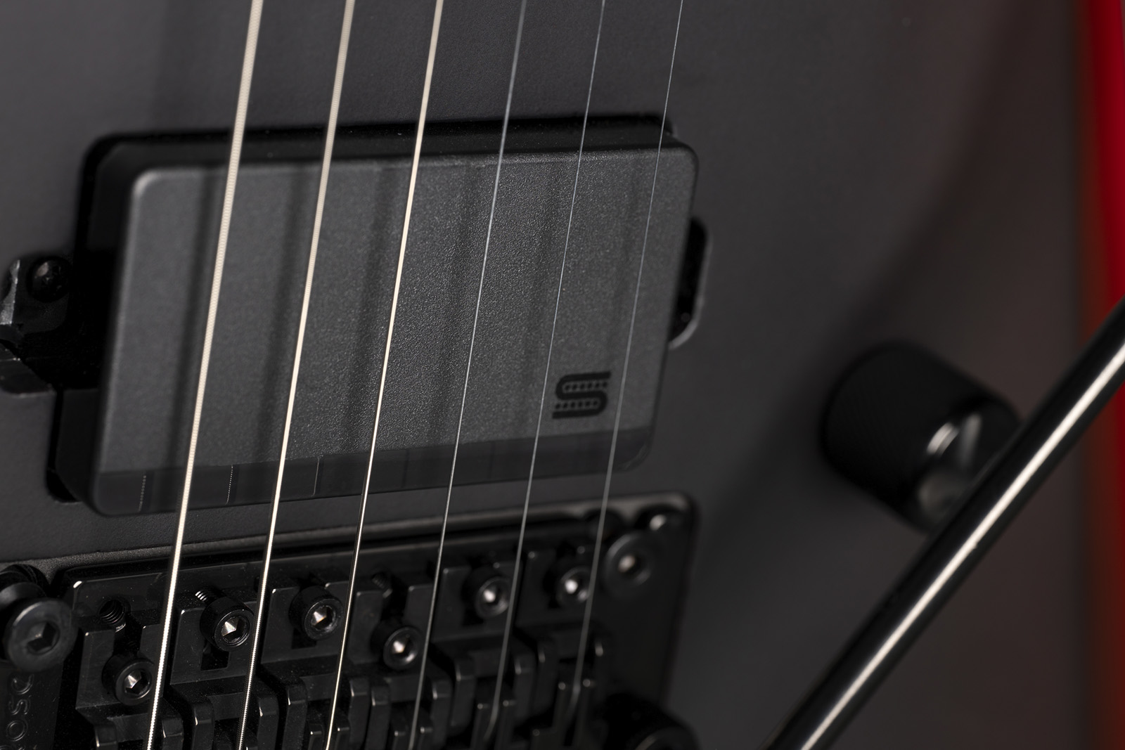 Ltd Arrow Black Metal Series Fr 1h Eb - Black Red Burst Satin - E-Gitarre aus Metall - Variation 4