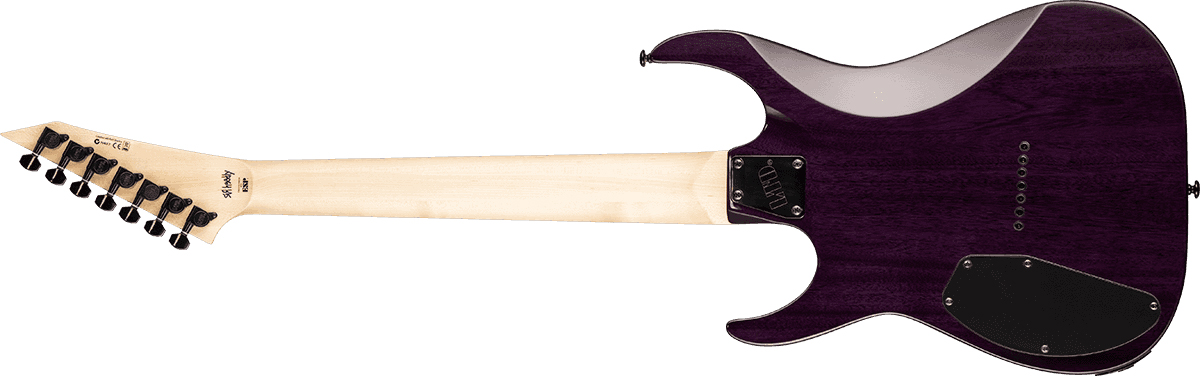 Ltd Brian Head Welch Sh-207 Signature Hh Ht Jat - See Thru Purple - 7-saitige E-Gitarre - Variation 2
