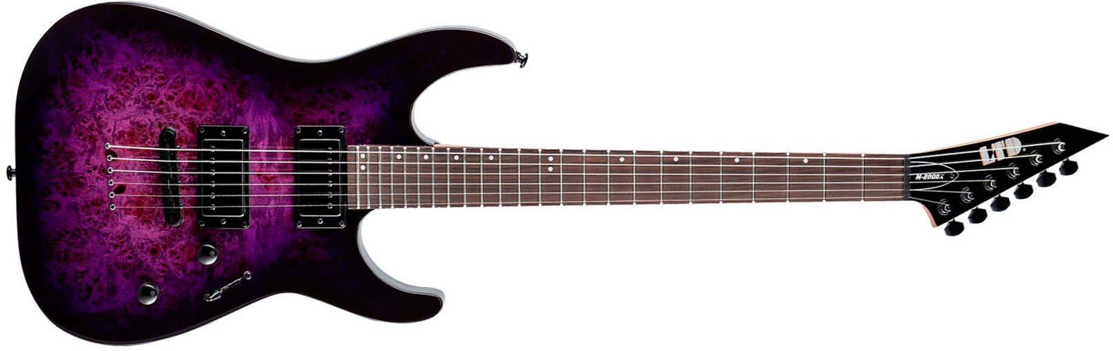 Ltd M200dx 2h Ht Rw - Purple Burst - E-Gitarre in Str-Form - Main picture