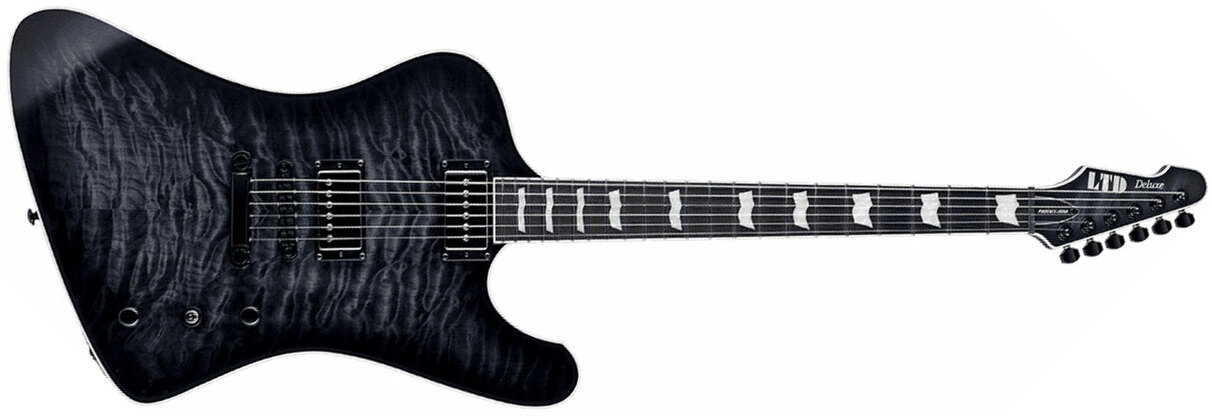 Ltd Phoenix-1000 Hs Seymour Duncan Ht Eb - See Thru Black Sunburst - Retro-Rock-E-Gitarre - Main picture
