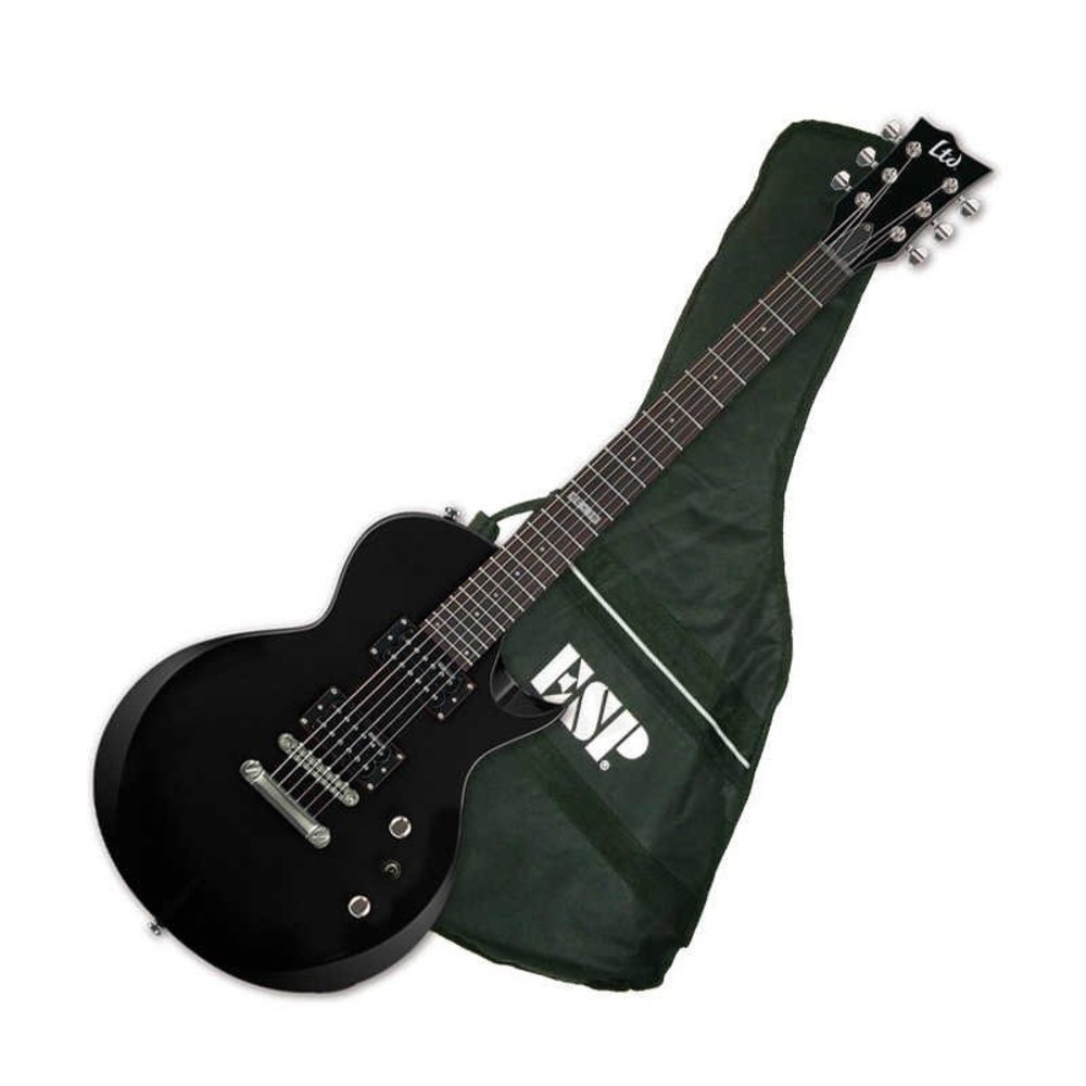 Ltd Ec-10 Kit Hh Ht Rw +housse - Black - Single-Cut-E-Gitarre - Variation 2