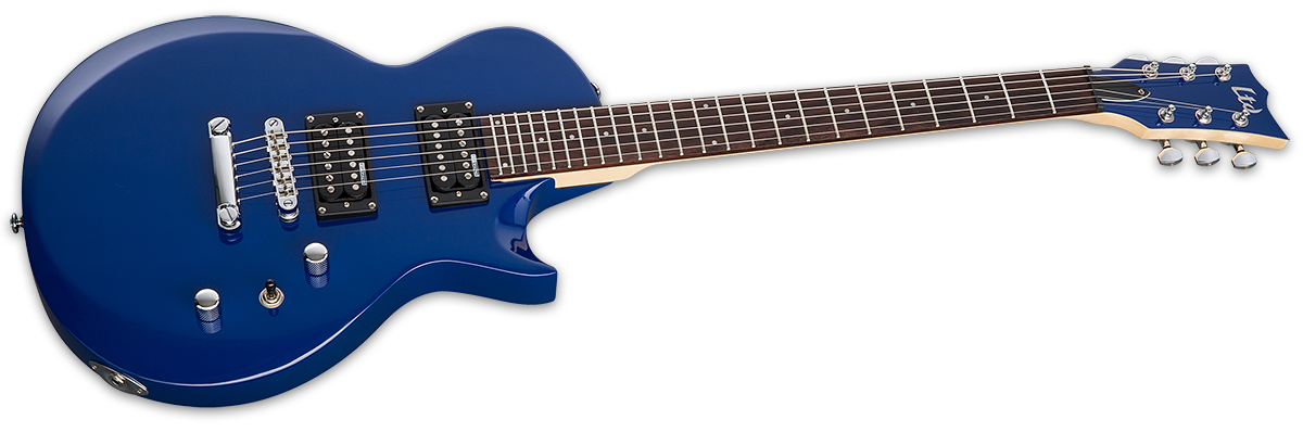 Ltd Ec-10 Kit Hh Ht Rw +housse - Blue - E-Gitarre Set - Variation 2