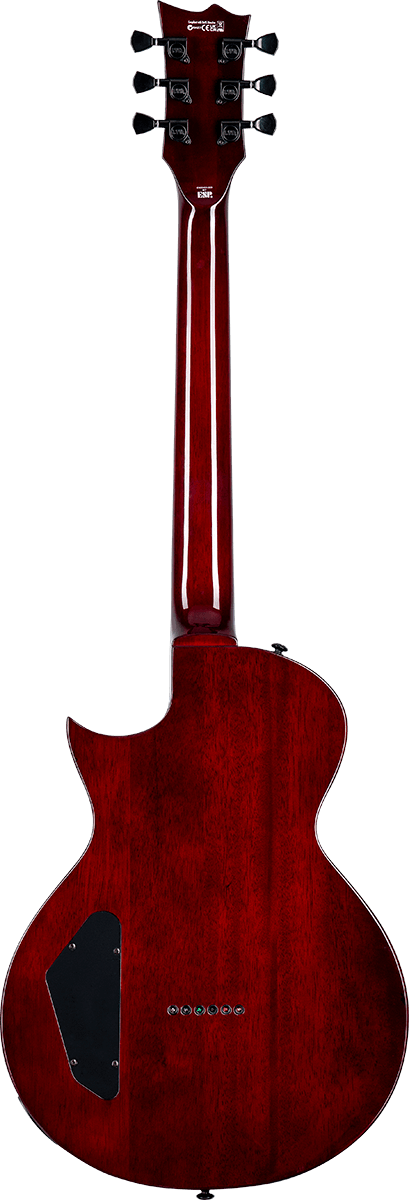 Ltd Ec-201 1h Ht Jat - See Thru Black Cherry - E-Gitarre aus Metall - Variation 1