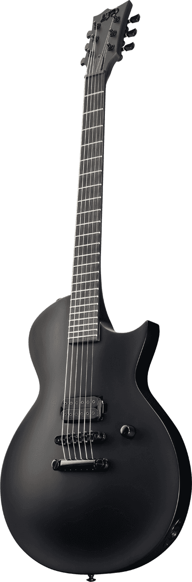 Ltd Ec-black Metal - Black Satin - Single-Cut-E-Gitarre - Variation 2