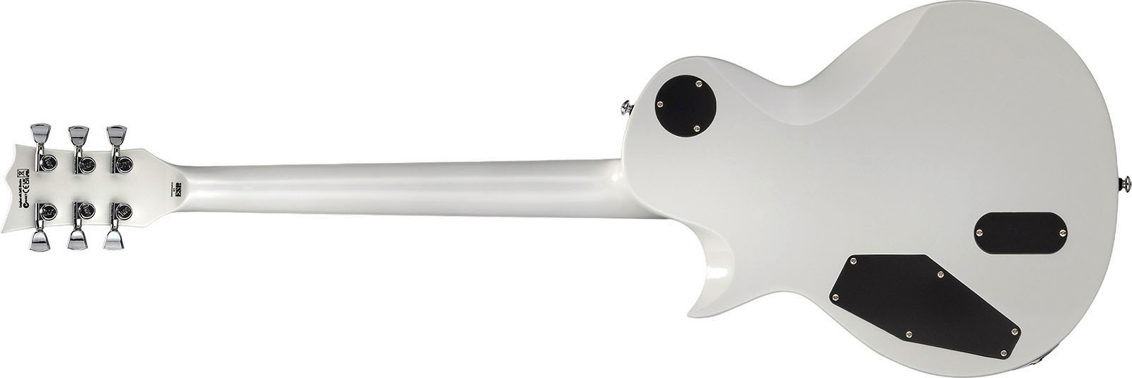 Ltd Ec1000 2h Fishman Fluence Ht Eb - Pearl White - Single-Cut-E-Gitarre - Variation 1