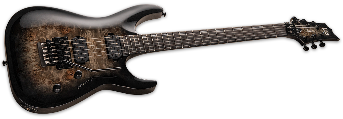 Ltd H-1001fr 2h Seymour Duncan Fr Eb - Black Natural Burst - E-Gitarre in Str-Form - Variation 1