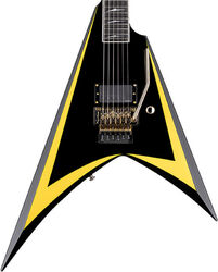 Alexi Laiho Arrowhead SE 20th Anniversary - black with yellow bevels