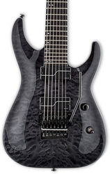 7-saitige e-gitarre Ltd Buz McGrath BUZ-7 - See thru black