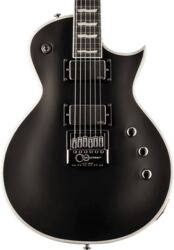 E-gitarre aus metall Ltd EC-1000 Evertune BB - Black satin