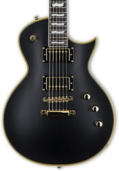 Single-cut-e-gitarre Ltd EC-1000 Duncan (RW) - Vintage black