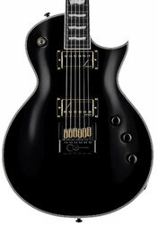 Single-cut-e-gitarre Ltd EC-1000T CTM Evertune - Black satin