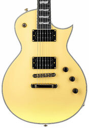 Single-cut-e-gitarre Ltd EC-1000T CTM - Vintage gold satin