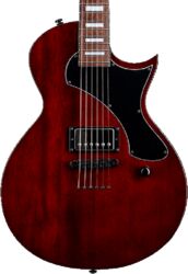 E-gitarre aus metall Ltd EC-201FT - See thru black cherry