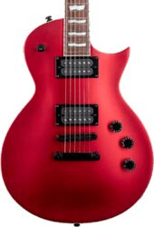 E-gitarre aus metall Ltd EC-256 - Candy apple red