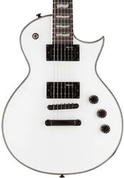Single-cut-e-gitarre Ltd EC-256 SW - Snow white