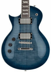 E-gitarre für linkshänder Ltd EC-256FM LH Linkshänder - Cobalt blue