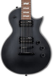 7-saitige e-gitarre Ltd EC-257 - Black satin