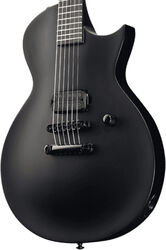 Single-cut-e-gitarre Ltd EC-Black Metal - Black satin