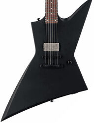 E-gitarre aus metall Ltd EX-201 - Black satin