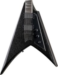 E-gitarre aus metall Ltd KH-V 602 Kirk Hammett Signature - Black sparkle