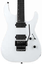 E-gitarre aus metall Ltd M-1000 - Snow white