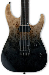 E-gitarre in str-form Ltd M-1000HT - Black fade
