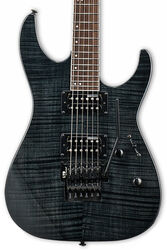 E-gitarre in str-form Ltd M-200FM - See thru black