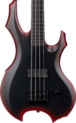 Solidbody e-bass Ltd Orion Fred Leclercq Signature - Black red burst satin