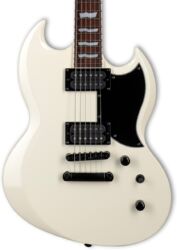 E-gitarre aus metall Ltd Viper-256 - Olympic white
