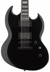 Double cut e-gitarre Ltd Viper-401 - Black