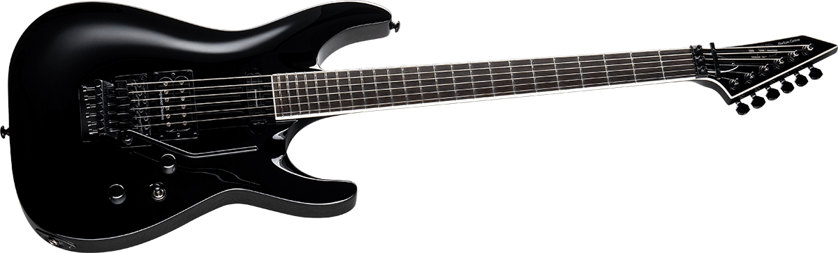 Ltd Horizon Custom '87 Floyd Rose Hs Seymour Duncan Eb - Black - E-Gitarre aus Metall - Variation 1